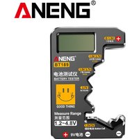 ANENG BT189 Battery Tester LCD Display Universal Battery Checker for AA AAA 9V 1.5V/3V Button Cell Batteries