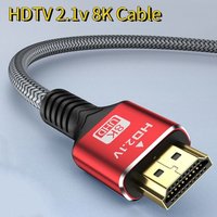 8K 60Hz hdmi 2.1 Cable High Speed Video Audio Cable hdmi-Compatible Cable Converter Adapter For TV Box Laptop Monitor Projector