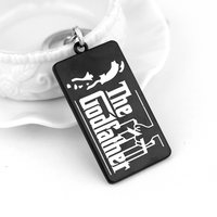 Fashion Classic Movie Godfather Keychain Men And Women Backpack Car Pendant Keyring Fan Collection Gifts Jewelry Accessories
