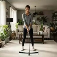 Putting Plane Rail – Golf Putting Stroke Trainer for Indoor & Outdoor Use – Improve Accuracy, Distance Control & Consistency