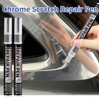 Multifunctional Chrome Scratch Repair Pen For Car Interior Chrome Trim & Exterior Wheel Hub Bumper Scratch Remover Touch-Up