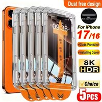 1-5PCS 8K Dust Free Easy Install Screen Protector For Xiaomi 15T Pro 14T 13T 12T 11T 11 Lite 5G Ne 12 13 14 10T Tempered Glass