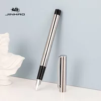 Jinhao 65 Black Silver Colors Business Office Fountain Pen EF F 0.30mm Nib Student School Stationery Supplies Luxury Elegant Pen