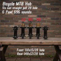 I9 696 Ring Bicycle Hub BOOST 28 Hole Straight Rod Is Suitable For Shimano/HG SRAM/XD MS Hub Body Is Suitable For Mountain Bike