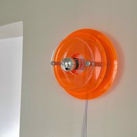 Nordic Bauhaus UFO Wall Light Living and Dining Room Decoration Ins Acrylic Simple Disc Ambient Lamp Foyer Study LED