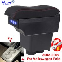 Accoudoir pour Volkswagen Polo, pour VW Polo 9N 3, boîte d'accoudoir de voiture, pièces de rétrofit 2002-2009, boîte de rangement, accessoires intérieurs de voiture