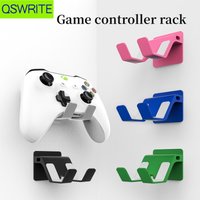 QSWRITE wall alloy metal game controller rack compatible models X-BOX PS4 PS5 accessoires bracket game controller rack holder