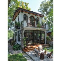 Sixinalu Full Home Customization Folding Entrance Sliding Folding Garage Doors Window Whole House Custom Double Glazed Aluminum