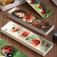 32pcs, interesting bookmarks, suitable for back-to-school season, Christmas, Halloween, teachers, readers, birthdays.