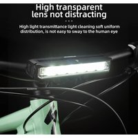 OFFBONDAGE 2600Lumen Lampka rowerowa przednia do rowerów MTB i szosowych, latarka z ładowaniem USB, wodoodporna, światło bezpieczeństwa do jazdy rowerem w nocy, akcesoria rowerowe.
