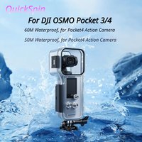 upgraded Waterproof For DJI Osmo Pocket 3/4 Diving Housing Case 45M Underwater Diving Protective Shell Pocket 3 camera accessory