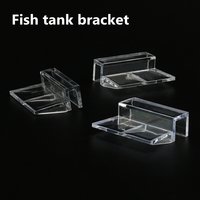4/5/6/8/10/12/15/19mm Acrylic Aquarium Fish Tank Clips Glass Cover Support Holders Accessories for Aquarium Filter Lamp Stand