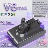 21.6V 6.8Ah Vacuum Cleaner Battery For Dyson V6 Battery DC62 DC59 DC58 SV03 SV04 SV09 Animal Motorhead V6 Absolute V6 Fluffy