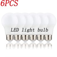 6pcs/lot LED Lamp E27 LED Bulb 3W 6W 9W 12W 15W 18W 20W Lampara Lampada Led Light Bulbs AC220V Bombillas Led Indoor Lighting