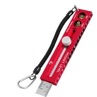 Woodworking Ruler Magnetic Horizontal Template Gauge Carpenter Ruler with Metric and Imperial Scale for Cutting Marking