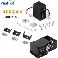 30kg STS3215 Dual Axis Digital Servo Motor Magnetic Encoding 360° Continuous Rotation High Precision Feedback Servos DIY Parts