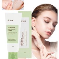 60ml iUNIK Centella Calming Gel Cream - 70% Centella Asiatica, Brightening & Wrinkle Care, Korean Soothing Skincare