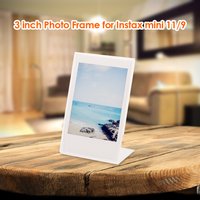 Mini Photo Frame Clear Instant Camera Film Photo Holder Small Picture Holder for Fujifilm for instax Mini 11/9 Instant Camera Film