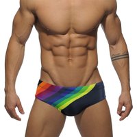 Männer Badeanzug Tragen Slips Schwimmen Push-Up Sexy Bikini Badeanzug Strand Kurze regenBogen Surfen badehose männer badeanzug bademode