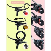 AliExpress nfox GT0307N MTB Electric Tricycle ATV Left Right Rotor Disc Power Off Hydraulic Double Brake Three Links One Through Two Custom Made