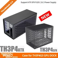 Metal Housing BOX Case for TH3P4G3 Thunderbolt3/4 USB4 Oculink GPU Dock External Graphic Card EGPU Frame Kit for ATX SFX FLEX 1U
