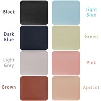 Anti-slip Mouse Pad Leather Gaming Mice Mat Desk Cushion Universal Comfortable For Laptop PC