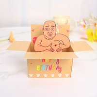 3D Birthday Greeting Cards Funny Happy Birthday Popup Card Birthday Surprise Novelty Invitation Cards For Holiday Festival