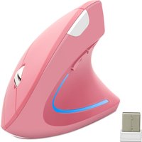 Wireless Vertical Mouse Ergonomics Design DPI Adjustable Right Hand Use Battery Supply Office Use Mause System Compatible Mice