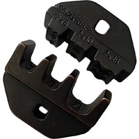 Crimping jaws die set A2X616EF for double twin cable ferrules terminals 10-6AWG 2*6-16mm2