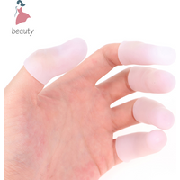 10 Pcs Silicone Finger Cot Gel Finger Protector Fingers Brace Support Gloves For Feneral toe / finger protection