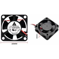 Original For Delta AFB0305MA 5V 0.34A 3010 30x30x10mm High Airflow Micro Brushless Cooling Fan for Mini PC TV Box Heatsink