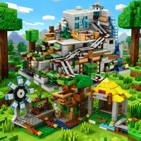 Mountain Cave、Tree House、Windmill、Waterfall Village、My World、MOC Bricks、Small Particle Blocks、Kids Gift ToS