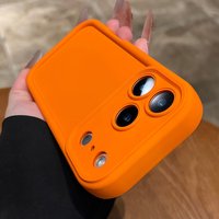 Matte fine hole silicone phone case for iPhone 17 16 15 14 13 12 11 Pro Max Air Plus full shockproof soft back bumper cover