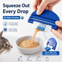 1/3 PCS Portable Manual Squeezer Reusable Multifunctional Dispenser for Cat Cream Treats and Toothpaste for Pet Feeding Everyday