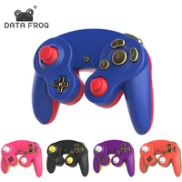 DATA FROG Custom Housing Shell & Button Kit For GameCube Style Controller Replacement Joystick Repair Parts