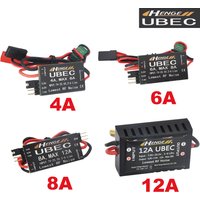 HENGE UBEC 4A/6A/8A/12A Output 5V/6V/7.4V Inport 7V-25.5V 2-6S Lipo Battery Switch Mode BEC