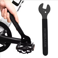 AliExpress riderace Bicycle Install Remover Removal Spanner Repair Tool 15mm Bike Pedal Wrench Durable Extra Long Handle For MTB Bikes