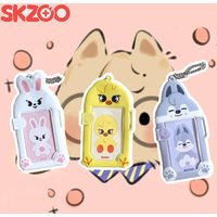 SKZOO K-pop Cartoon Animal Plastic Storage Card Holder - Three-Inch Photo Holder with Irregular Shape Photo Protection Case 2026