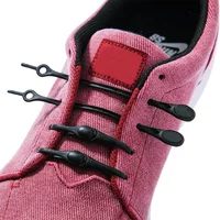 Round Elastic No Tie Shoelace Silicone for Men Women All Sneakers Fit Strap Shoe Lace Elastic Shoelaces