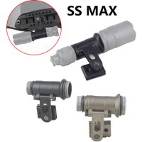 Tactical SS MAX Helmet Light Mount With SureFire M300B M300C M300V Scout Flashlight For MICH2000 ARC Fast Helmet Mount Rail