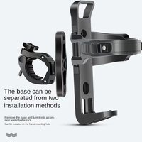 AliExpress 1PC Rotatable Bike Water Bottle Cage Adjustable Multifunction Drink Holder for Mountain Road Kids Bikes Cycling Accessory