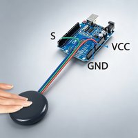 Factory Customization 3-Wire Capacitive Touch Sensor Module Compatible with Arduino 5V 12V 24V for Arduino Smart Home DIY
