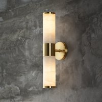 Modern Sconce Wall Light For Living Room Home Decor Bedroom Marble Wall Light Luxury Spain Alabaster Light Fixture