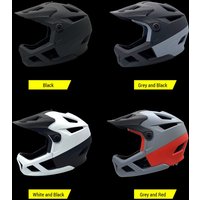 AliExpress NONE Full Face Mountain Bike Helmet for Men Women Road Bike Helmet Lightweight Adjustable Visor and Goggle Port 55-59CM