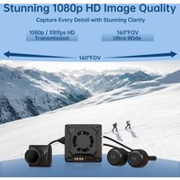 Walksnail Avatar GT Kit Max 2W VTX Gyroflow 1080P 100fps Starvis II Sensor Doppelantennen Nachtsicht Langstrecken-FPV-Kamera