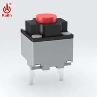 Kailh High-sensitivity buttons 6*6*7.3mm mini square wireless wired mouse micro switch mouse button touch switch