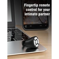 ABS Bluetooth Ring Remote Universal Controller for Smartphone Tablet Camera, Self-Timer for TikTok Page Turner for eBooks