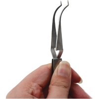 1PC Dentist Orthodontic Posterior Bracket Buccal Tube Bonding Tweezer Holder Placer, German Stainless Steel