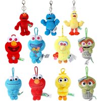 Emo Big Bird Sweetie Pie Monster Fur Toy Pendant Keychain Hanger Decoration Gift Bag Hanger