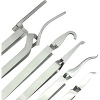 1 Dental Orthodontic Posterior Brackets Buccal Tube Lingual Buttons Bonding Tweezer Holder Placer Articulating Paper Tweezers